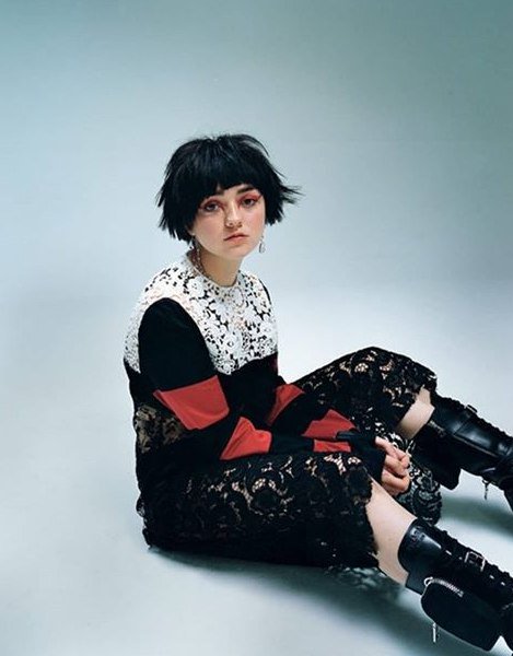 Maisie Williams 
Metal Magazine in Prada

#PhotoShoot