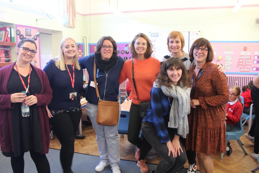 WPS_Success's tweet image. Day 3 of the @behaveproject at Woodcroft with @UK_ADHD - Today it's app testing💻, classroom visits and a school dinner 🍽️ with partners from UK🇬🇧 Romania🇷🇴 Italy🇮🇹 Portugal🇵🇹 &amp;amp; Belgium🇧🇪  behaveproject.eu  @EUErasmusPlus