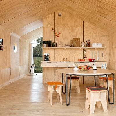 Bauidee On Twitter Tiny House Ein Haus Aus Pappe Wie Ware Es