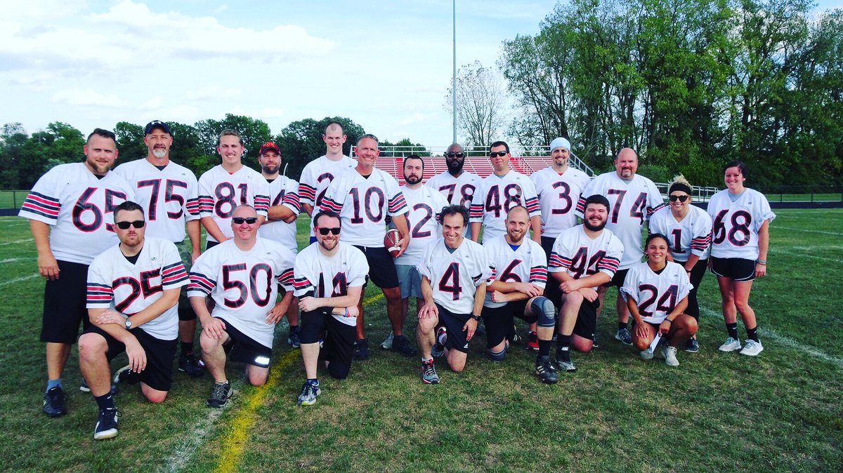KGBarrentine's tweet photo. Our opponent canceled on our 7th and 8th grade teams last night, so this group stepped in for a great night of fun, fellowship, and football. @acschms @andersoncomsch #staffwonobviously #justgodeep https://t.co/fxEgQlnRZl