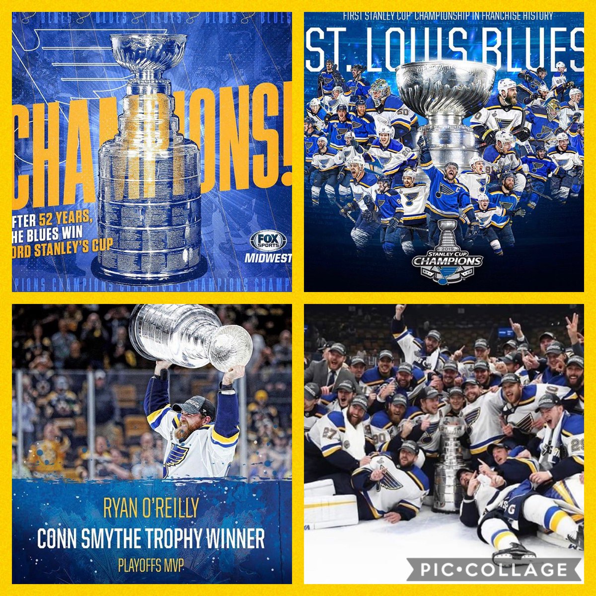 ashgaab's tweet photo. 💙💛It’s HOCKEY DAY!!! Not sure if the @StLouisBlues can top last year, but we along for the ride! #stlblues #NHL @cgaab82 https://t.co/YH8FhZVlfP