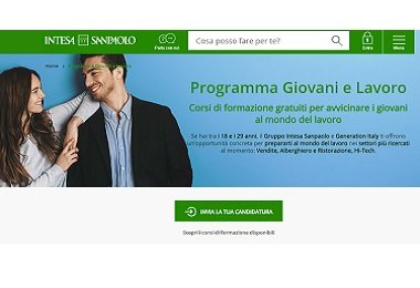 #Opportunità Giovani e Lavoro, al via il programma Intesa Sanpaolo e Generation Italy per l'inserimento lavorativo bit.ly/2nM8Qaz