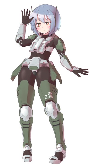 かにさわ(@kanikama25)さんちの
"草壁"ちゃん
硬質な装備にチラ見えする少女部分がなかなかフェティッシュ。デザインにミリタリー感あるのもすこ。
#他所ノ子祭 