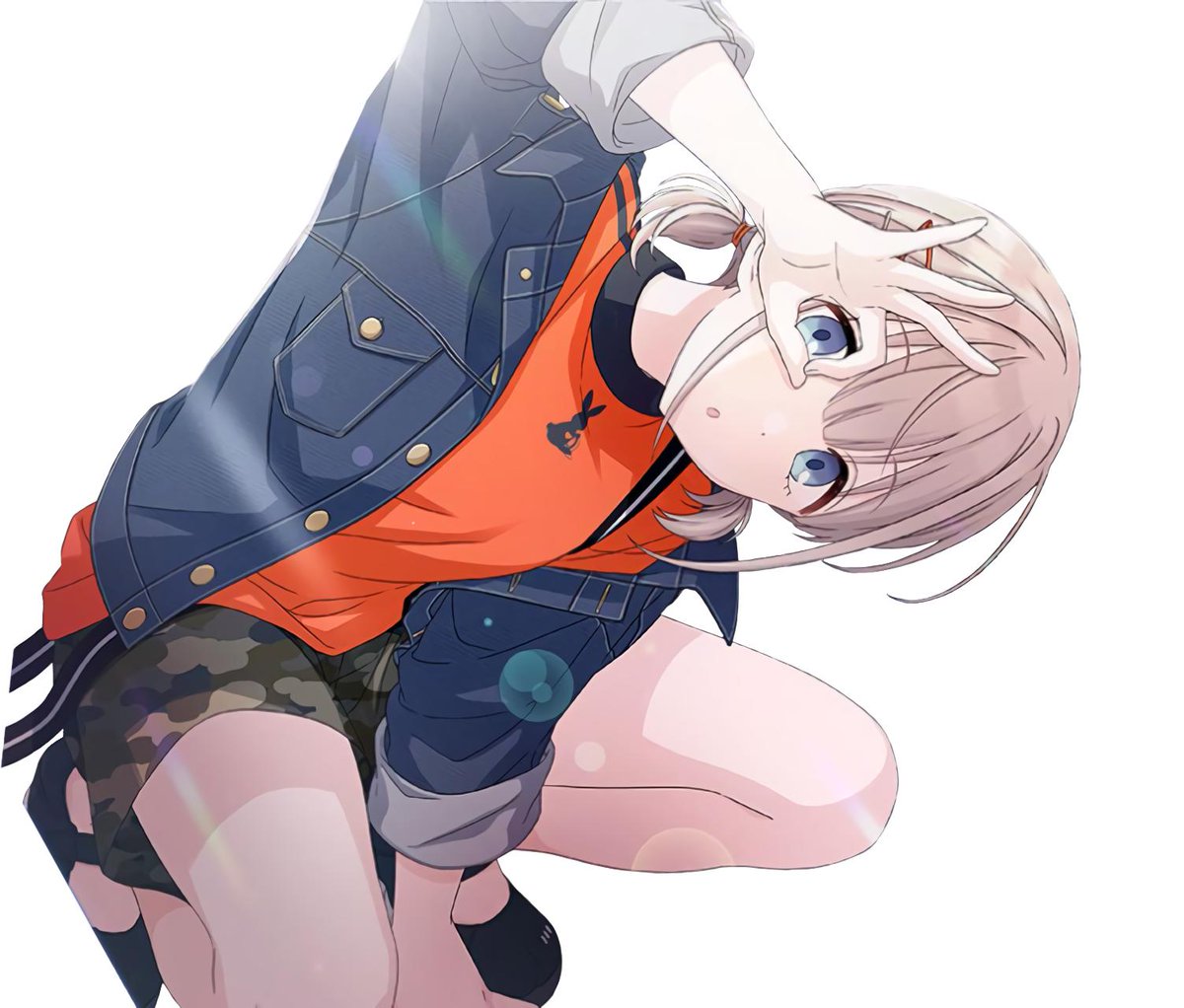 かしゃーんとがらがら】芹沢あさひ 透過素材追加しました