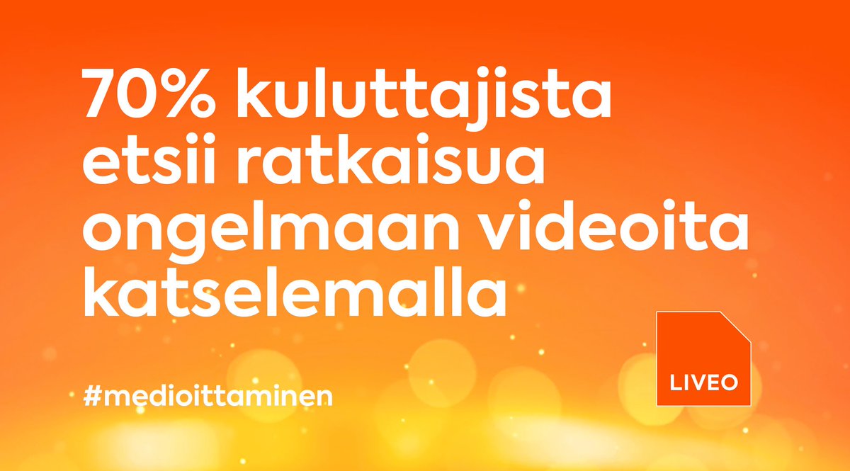 Videofaktaa: Palvelevan videosisällön merkitys kasvaa. #medioittaminen