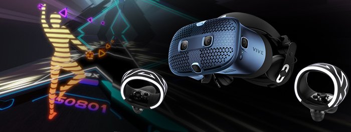 distritoXR's tweet photo. No nos cansamos de recordarlo: #htcvive Cosmos, lo último en sistemas premium de realidad virtual para PC, sale a la venta el 3 de octubre, y los visitantes de #DistritoVR podrán probarlas en primicia con el juego Audio Trip.
¿Preparad@s?
#MGW19 @MadGamesWeek @videojuegosAEVI https://t.co/Sz8WfJmWmC