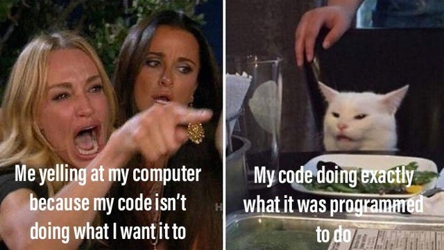 wwwjshelp's tweet photo. Beginner or not, this happens a lot
.
.
.
.
.
#javascript #react #jshelp #js #redux #firebase #reactjs #reactrouter #programming #webdev #web #webdevelopment #programmers #webprogramming #webprogrammers #jshumor https://t.co/wldtwaQza2