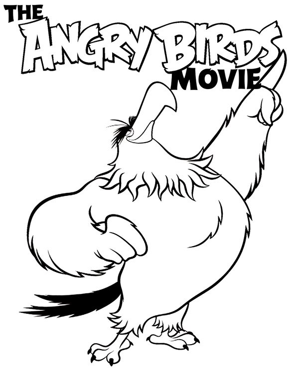 60 Angry Birds Black And White Coloring Pages For Free 60 Angry Birds Black And White Coloring Pages For Free