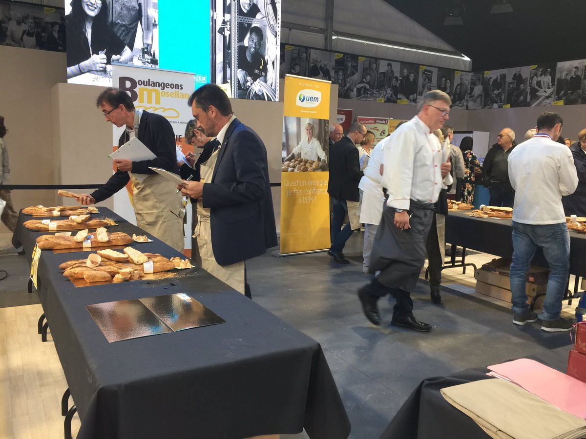 moselle_tv's tweet image. Le concours de la meilleure baguette est en cours à @FIMetz