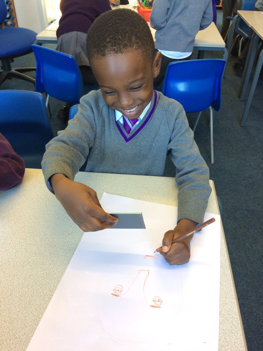 EPSArts's tweet image. A very promising start to what looks like some great self-portraits by Form 1 @EPSForm1 #EPSInspire