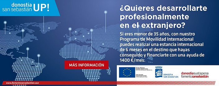 FomentoSS's tweet photo. ✅Abierto el programa de 🌍movilidad #internacional #SSConnectingTalent Presenta tu autocandidatura 📰para desarrollar estancias y proyectos en destinos✈️internacionales: 1.400💶mes para jóvenes -35 años de #Donostia ➡️https://t.co/tQJLL250fv
✳️Concejalía Impulso Económico✳️ https://t.co/jOWo1PUq94