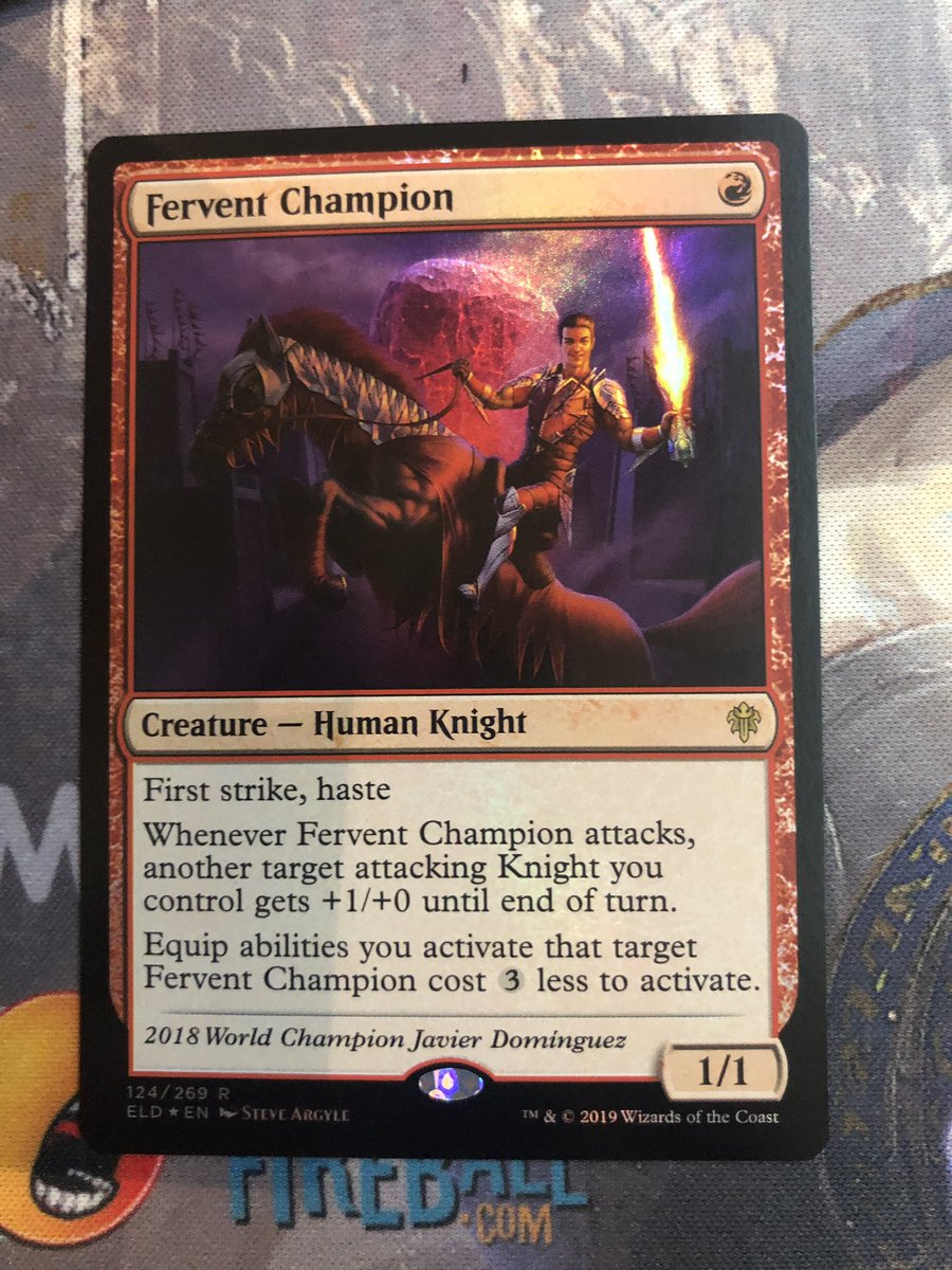 DanteMtg's tweet photo. @JavierDmagic we got you foil!! And goes directly to my #mtgmonored !!!
Good luck all!! #mtgburn #mtgkid #mtgdxb #MTGEldraine #mtgspain https://t.co/cxRTZwz2iC