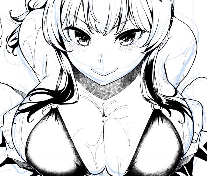 今描いてるこのコマすき 