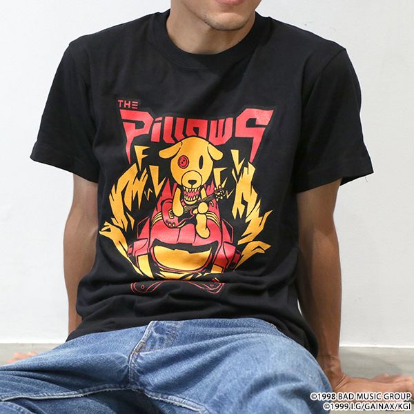 袖リブロングスリーブ フリクリ tシャツ the pillows フリクリ 袖リブ