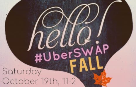 NRandCo's tweet photo. ♻️Fall #UberSwap is in less than 3 weeks! Come #ChooseUsed & update your wardrobe with other stylish scavengers, while supporting local charities (& diverting textiles from landfill)...
💚 https://t.co/KNOmX2aobC
#sustainability #reUse #zerowaste #ecoFashion #GreenToronto https://t.co/uojpg8gs3y