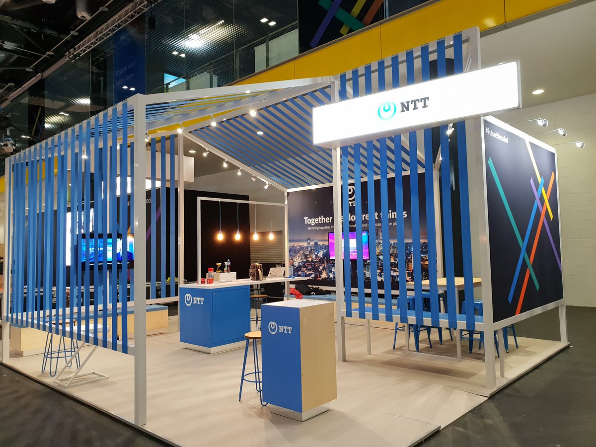 NTTCom_MS's tweet photo. It's been another fine day at #MicrosoftFutureDecoded. You can drop by and meet with us at stand 49. #Microsoftevent #LondonExCel #OneNTT https://t.co/loeoczK4Jl