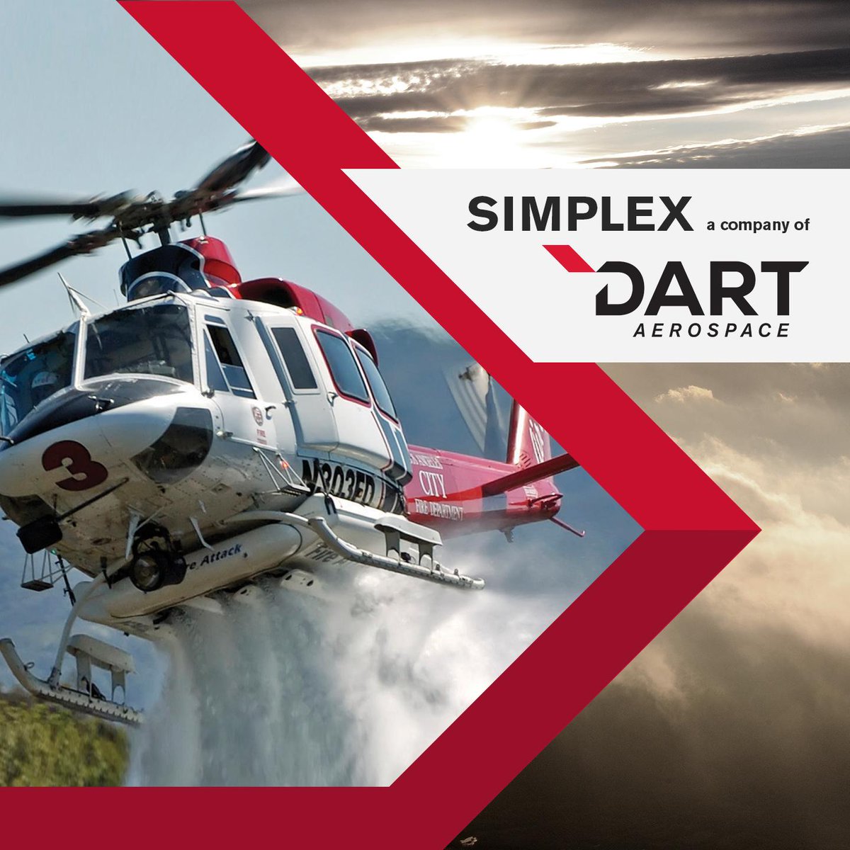 DARTAEROSPACE's tweet photo. We are pleased to announce that DART has recently acquired Portland-based aerial firefighting mission equipment leader Simplex Aerospace! Read more: https://t.co/MyIazqCRDs https://t.co/LGxLrQZVib