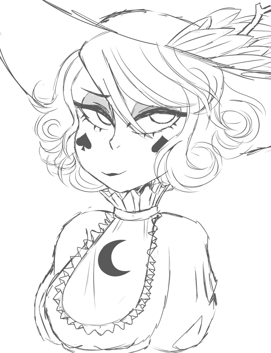 CranberryOoze's tweet photo. Like I said, mixing goretober and #Inktober2019 up, hopefully I keep this up or at least one.

Day #2: [Sketch] Best Queen

May color idk.

#inktober #starvstheforcesofevil #eclipsabuttterfly #imisshershewassoadorable #inktoberday2 https://t.co/rAhEi1NPdx
