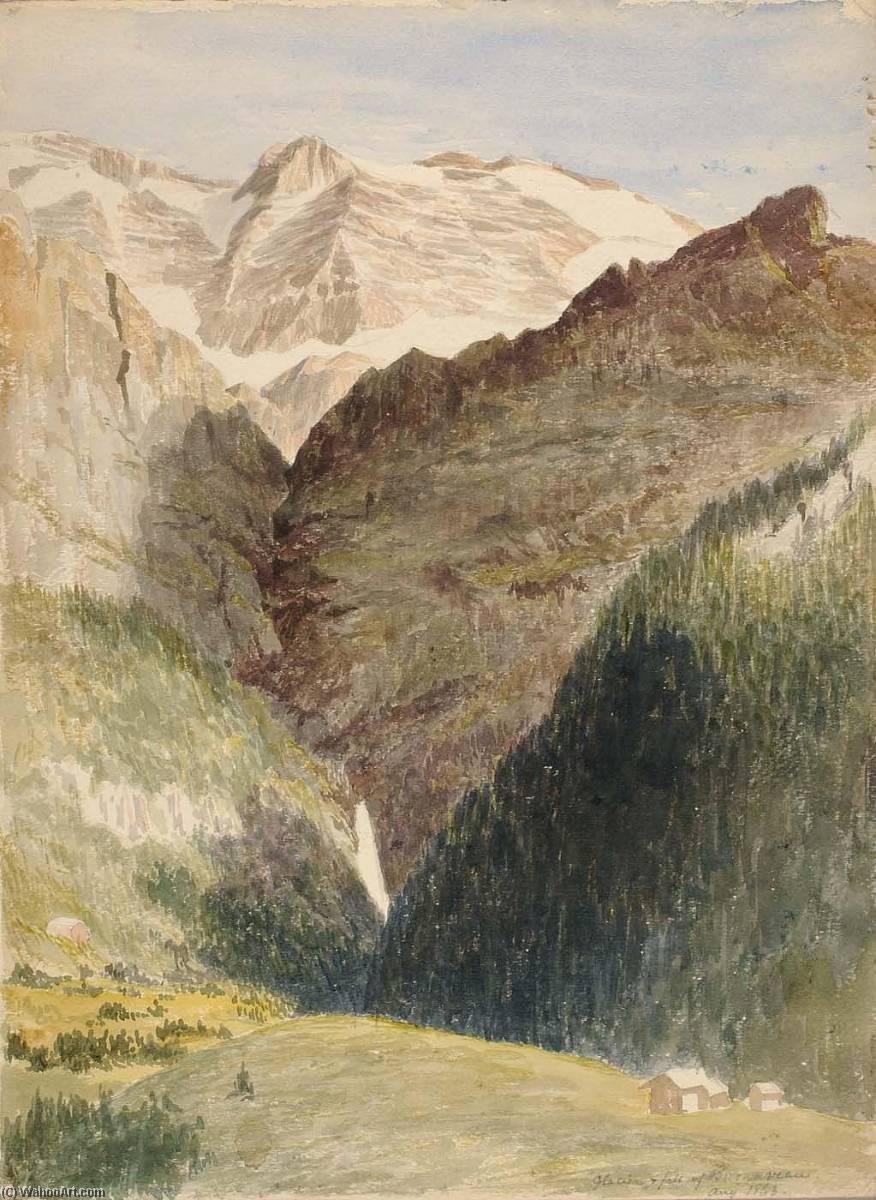 Claudioborlotto's tweet photo. @marialves53 Miner Kilbourne Kellogg - Glacier and Falls, 1863 https://t.co/cfCJ4kDsXA