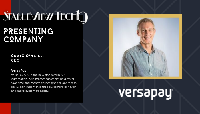 VersaPay ARC automates the AR process and lets finance staff spend their time on high-value tasks: working with customers who cannot or will not pay: versapay.com

Learn more about @VersaPay at #SVTECH19: stableviewtech19.lpages.co/homepage/

#tech #innovation #events #fintech