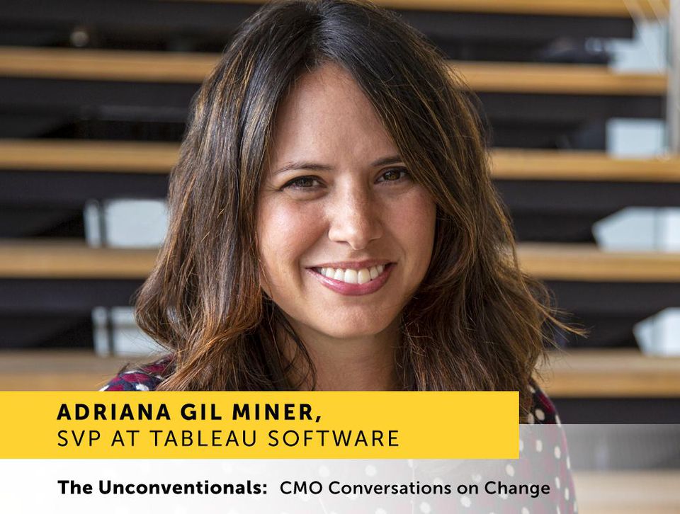 The Secret Behind a Great B2B Marketing Campaign: Let the Data Sing! Read the latest in Mike O'Toole's Forbes series, The Unconventionals: CMO Conversations on Change, where Mike speaks to Tableau Software’s SVP, Adriana Gil Miner bit.ly/2pqOWT5