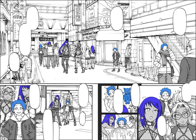 色トーン貼りが終らない🤤 チバトシ@サンクリDホール「カ09b」 さんのマンガ ツイコミ(仮)