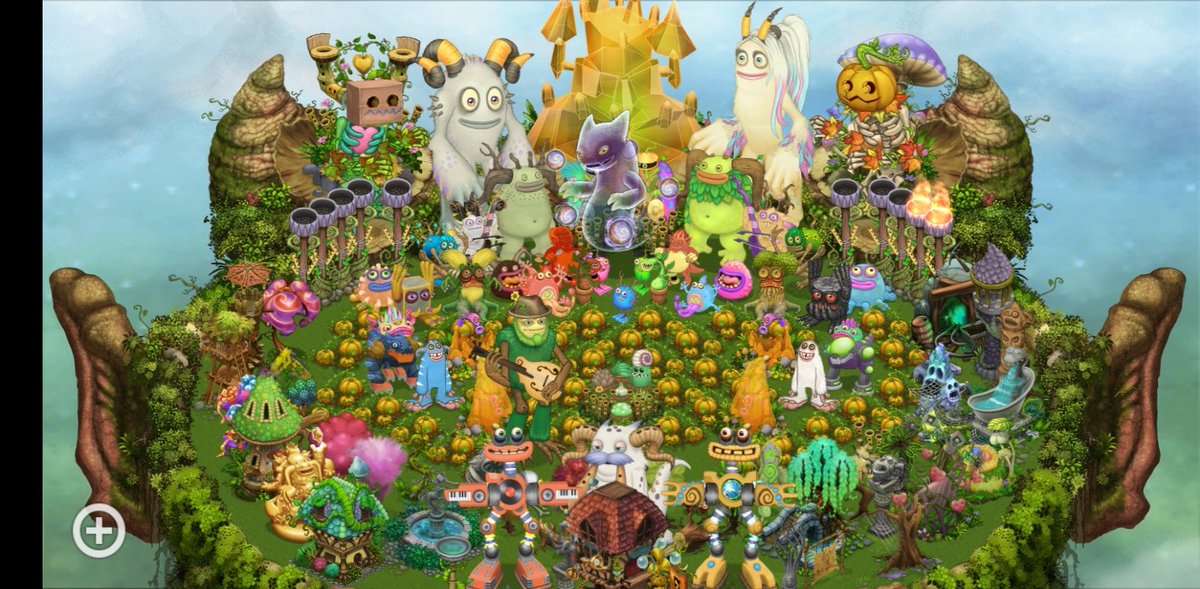 _Ghaztly's tweet image. #mysingingmonsters
#spooktacle
Decorated Plant Island for Punkleton Season