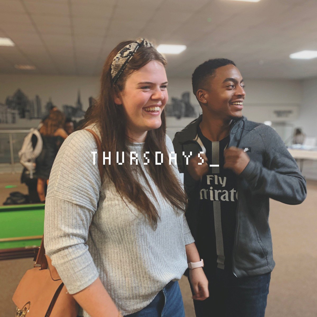 ChromaStudents's tweet photo. We’re all smiles thinking about Thursdays at Student Church! Fun, worship, ministry — we can’t wait!
8PM // Thursdays
#StudentChurch https://t.co/RIrooDetqI