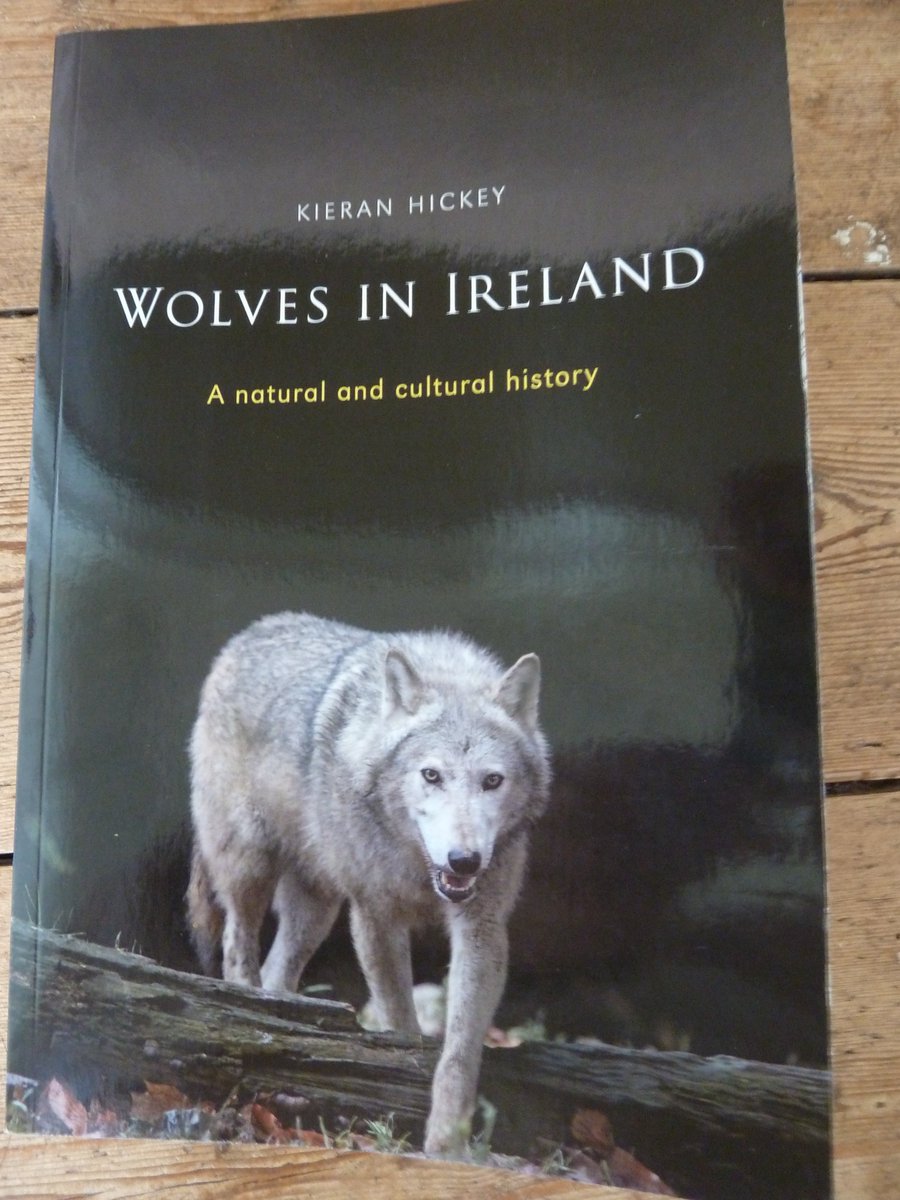 New Thread! 'Wolves In Ireland: A Natural & Cultural History'! I will be using my new book of the same name by Kieran Hickey as my main reference point! If you love  #wolves, keep checking for new tweets! It will be full of myths, folklore & superstitions!  @MagicalEurope  #Ireland