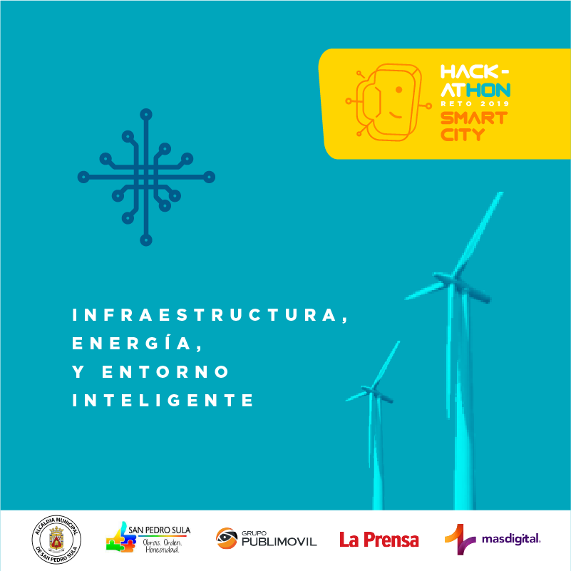 SmartCityHN's tweet photo. ⚙Desarrolla tus ideas referentes a Infraestructura, energía o entorno inteligente en la tercera edición del Hackathon Smart City en San Pedro Sula. 

Inscríbete GRATIS en https://t.co/JFFLomlAkm

#SmartCity #Hackathon #Programación #Ingeniería #Coding #Energía https://t.co/kwIbA5DulP