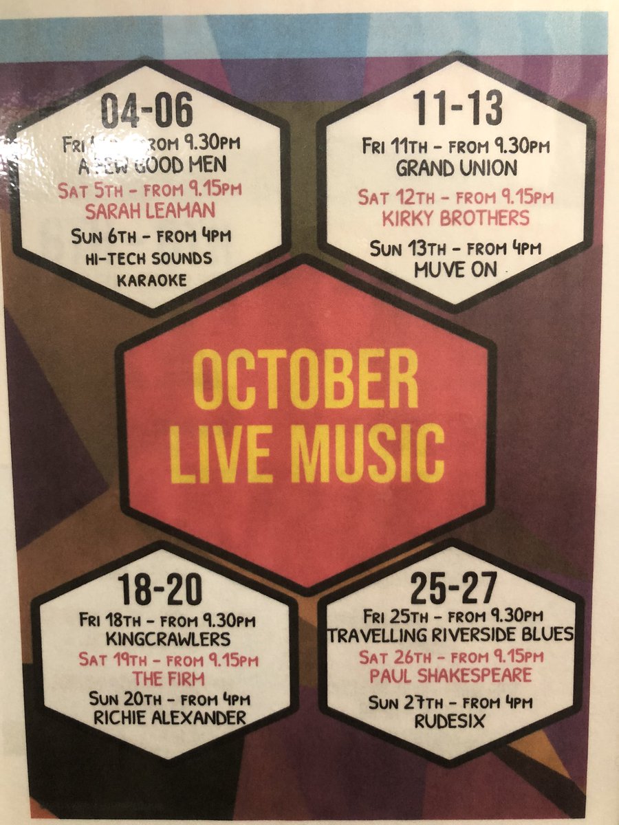 Here’s what we have on this month 👍🏻🍺