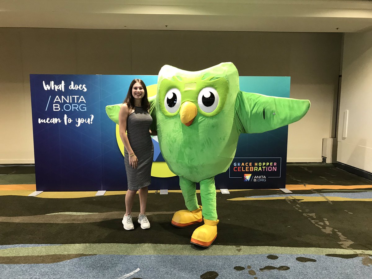 At Grace Hopper Conference, the biggest celebration for women in computer science! Thanks so much <a href="/CWSE_ON/">CWSE-ON</a> <a href="/uOttawa/">Université d'Ottawa | University of Ottawa</a> for this incredible opportunity 🤩 #GHC19