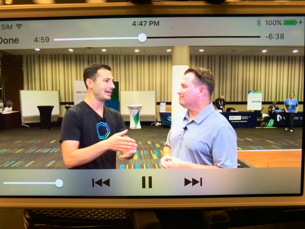 davidmdavis's tweet image. Had a great time interviewing @KendrickColeman on Kubernetes for the vSphere Admin at the #ATLVMUG today! Video to come !