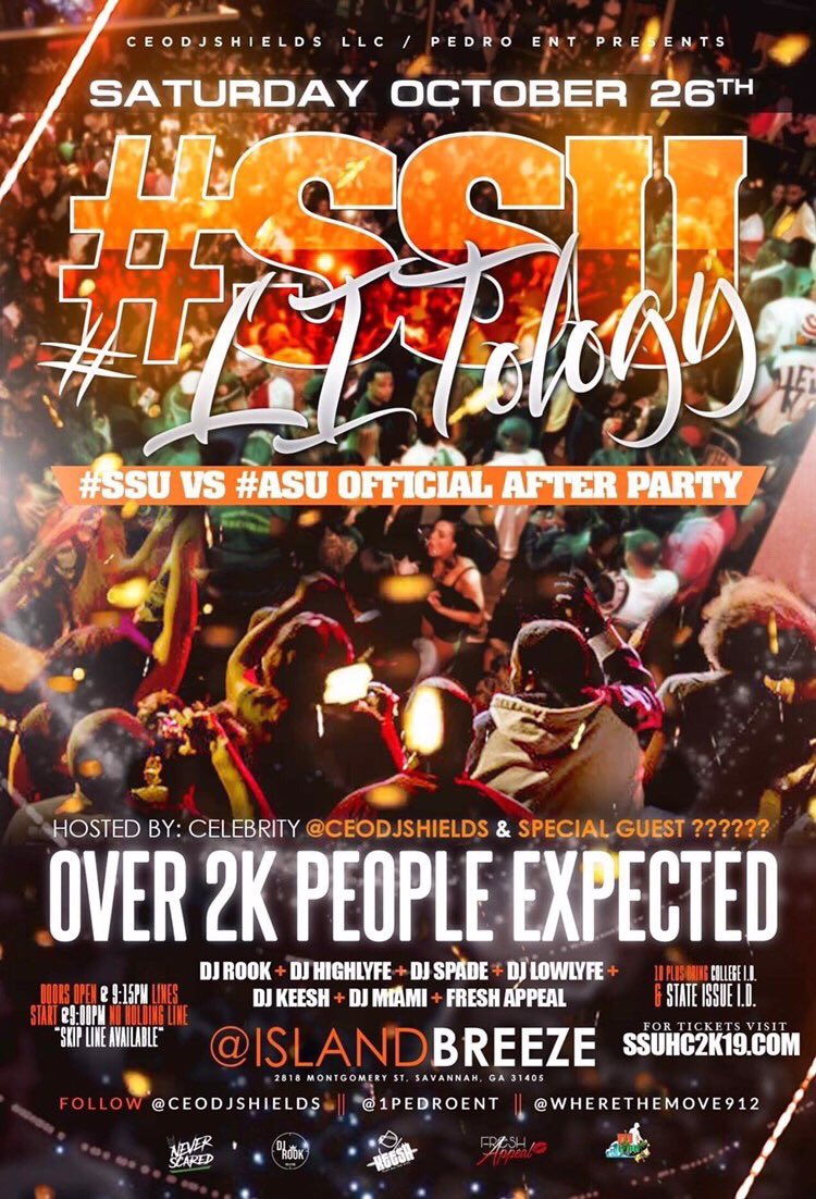 OVMRR's tweet photo. #SSU HOMECOMING WEEKπ₯Άπ₯Άπ₯Ά event has officially dropped !!
π8.24 - #NBABash 18+ ππ―ββοΈ @Karma Ent (Strip Club) π8.25 - Models & Bottles #AllBlackAffair (@SaucySantana_ ) β οΈ @ 1308 π
LADIES π TICKETS ONLINE
Tickets ππ½ https://t.co/ajApnvSLpz ππ½ #SSU23 #SSU22 #SSU21 #SSU20 https://t.co/7LpVYiV35F