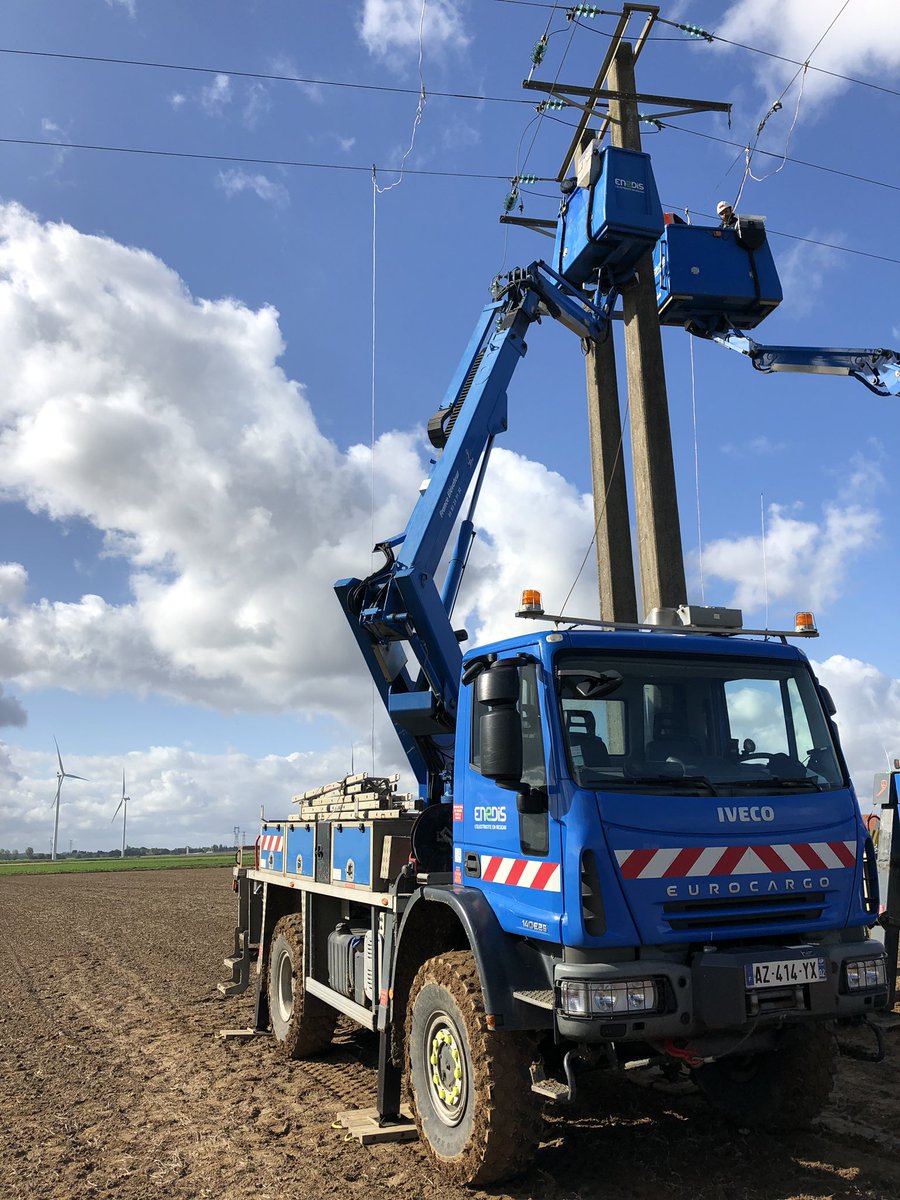 CopinAlain's tweet image. Prolongation de vie des ouvrages à  Languevoisin-Quiquery, Base Opérationnelle d’Amiens avec les collègues de St Quentin @enedis_picardie