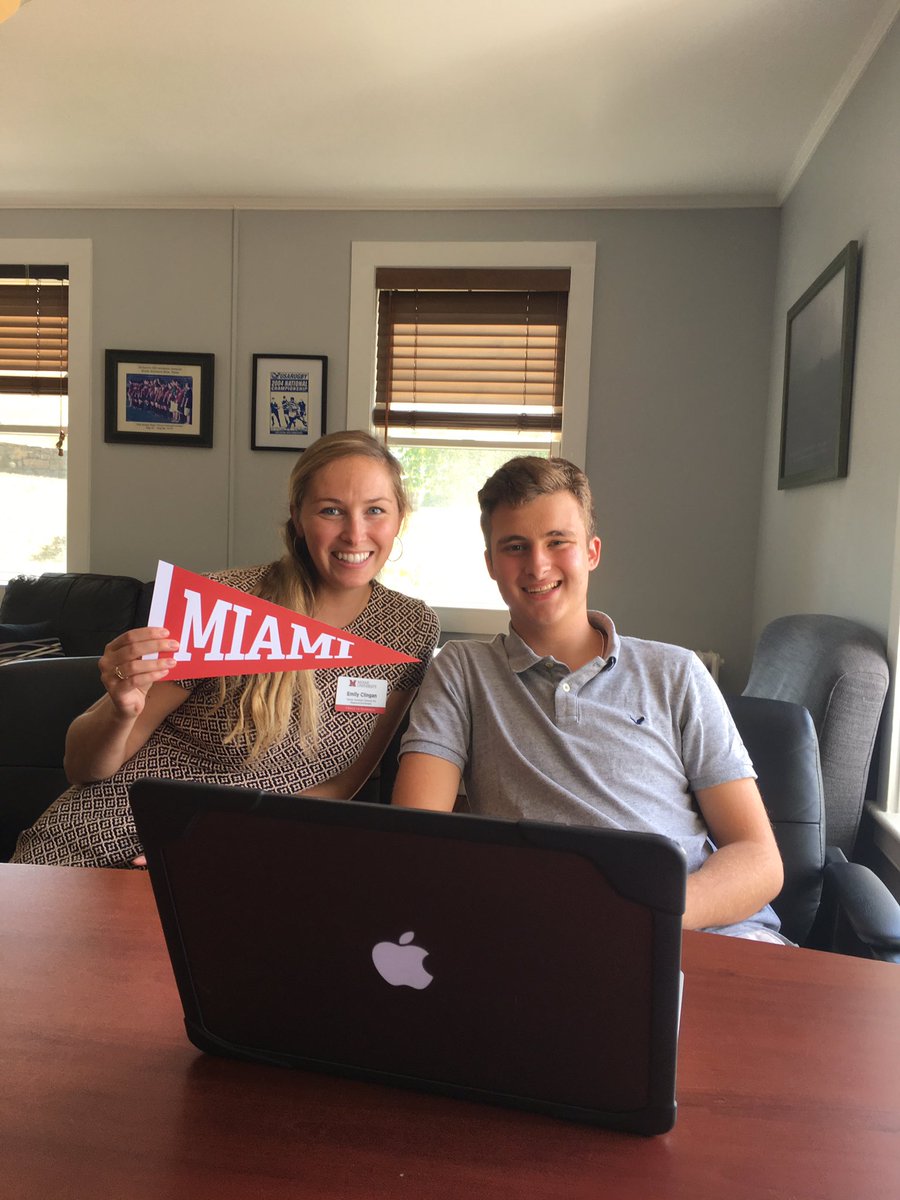 Exciting day <a href="/HarveySchoolNY/">The Harvey School</a> working with @em_clingan from <a href="/miamiuniversity/">Miami University</a> as one of our students applied ED! @PresGreg #loveandhonor