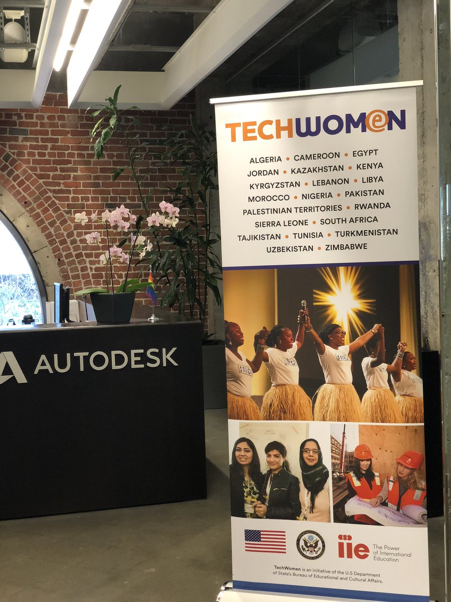Autodesklife On Twitter We Re Excited To Host Techwomen Leaders