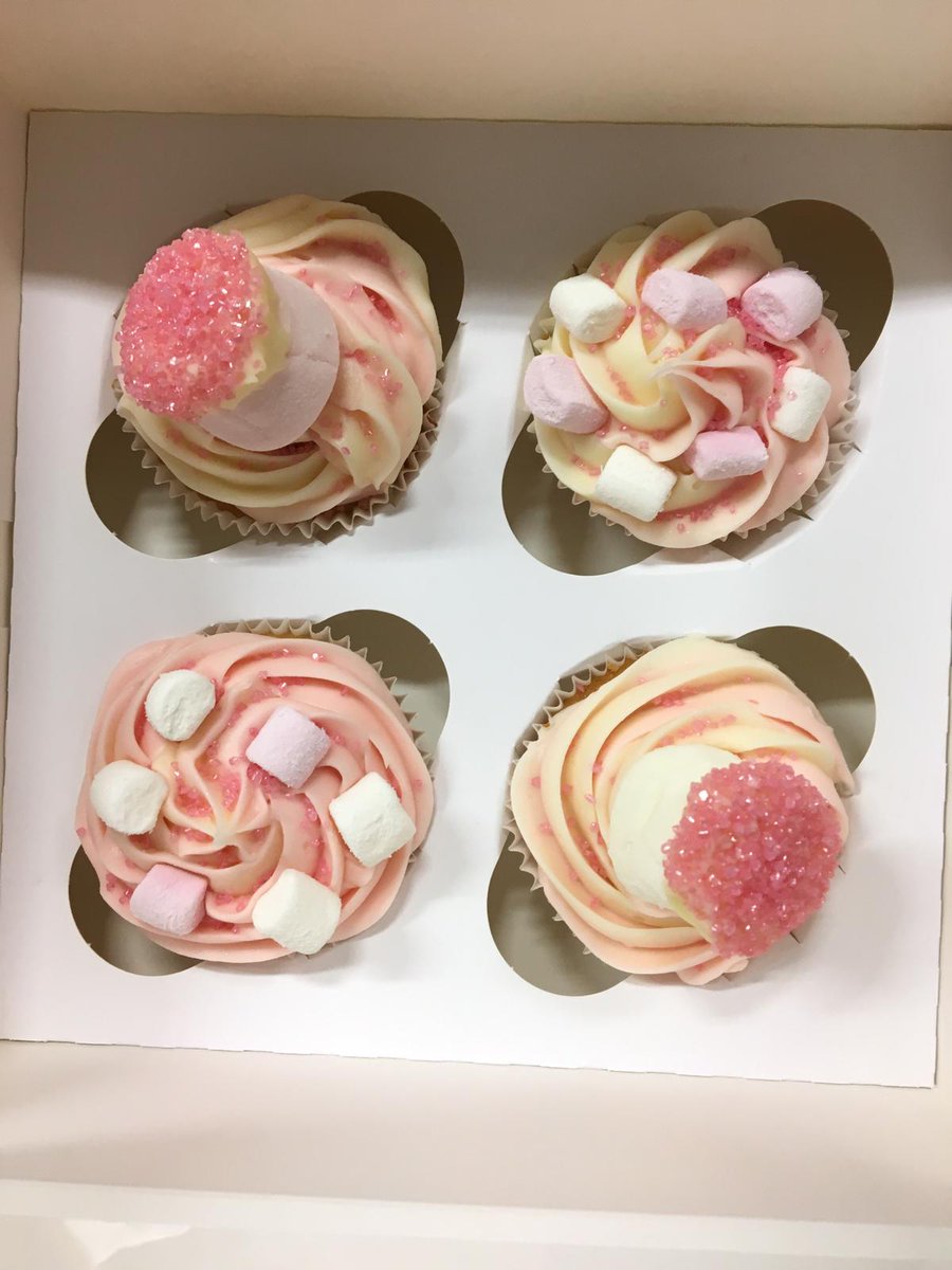 The latest creation in our GBBO office sweep......... Thanks to Bethany for these yummy, marshmallow fluff, filled cup cakes @whhorthoot <a href="/WHHNHS/">WHH 🏥</a>#GBBO#lipsmackin'