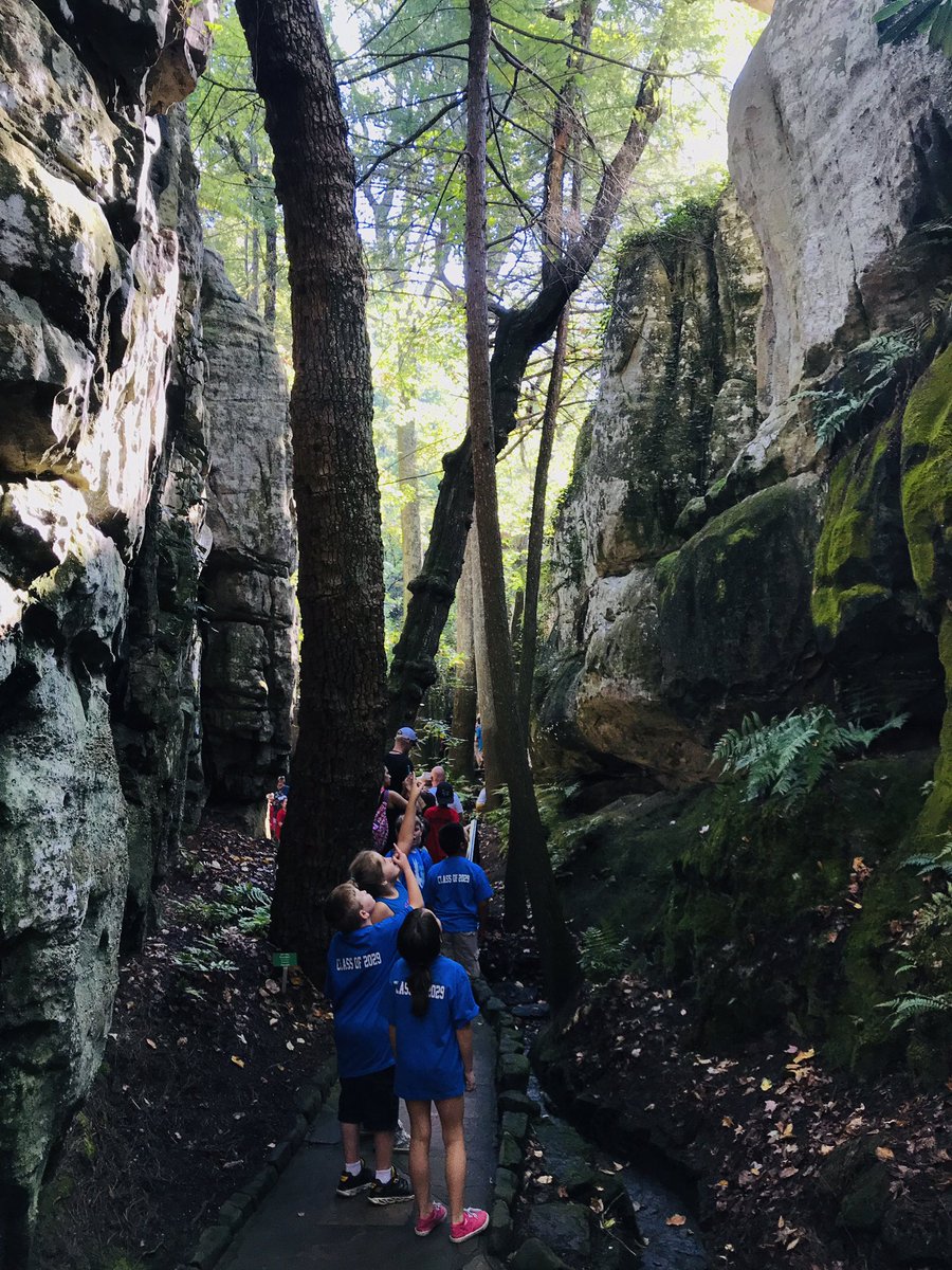 MrsFergusonAES's tweet photo. We had a great day at Rock City today! #AESthirdgrade #tribeonthemove https://t.co/8ERCD2geTI