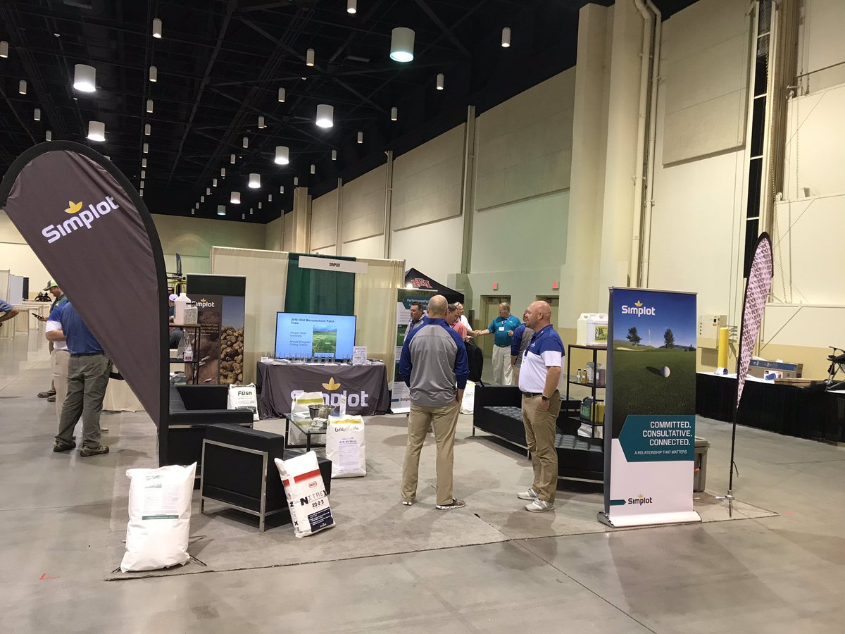 scottmsstate's tweet image. Come check us out today @DeepSouthTurf Pick up your Simplot pint glass and hear about our #PerformancePack products and how they fit in your program. #PartnerUp @SimplotPartners