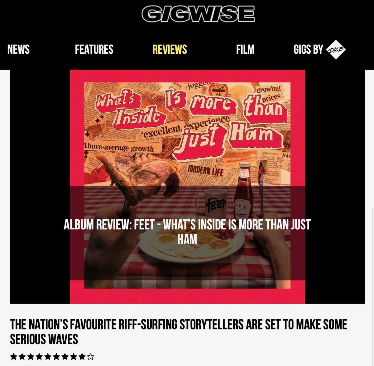 Holy moly a 9/10 review from <a href="/Gigwise/">GIGWISE</a>, danke danke danke!!! gigwise.com/reviews/336140…