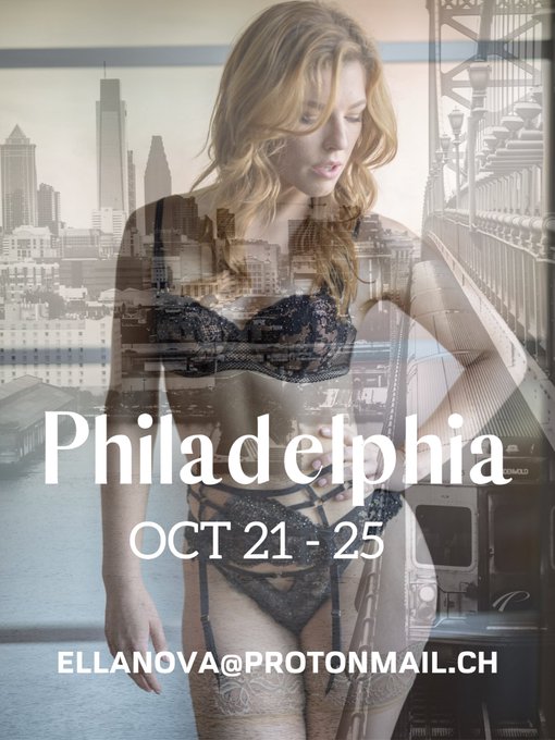 It's going to be so nice to see you again, Philadelphia! - EllaNova@protonmail.ch https://t.co/LtkUf