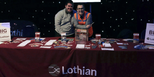 edinyoungdriver's tweet photo. Hundreds of 6th years have come along for another day of #edinyd at @Ed_CornExchange. Our exhibitors are teaching pupils about the risks facing #YoungDrivers through a variety of stalls and activities. @on_lothianbuses @sisonlineorg @Edinburgh_CC @EdinburghTrams @SpokesLothian https://t.co/oq6vkfNhvm