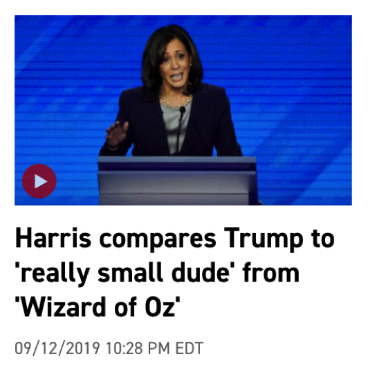 This is very hard to defend against.It’s trolling by any other name.I suggest four options to fight it.You can counter attack – as Kamala Harris did when she compared Trump to the Wizard of Oz. He was clever enough to ignore that.