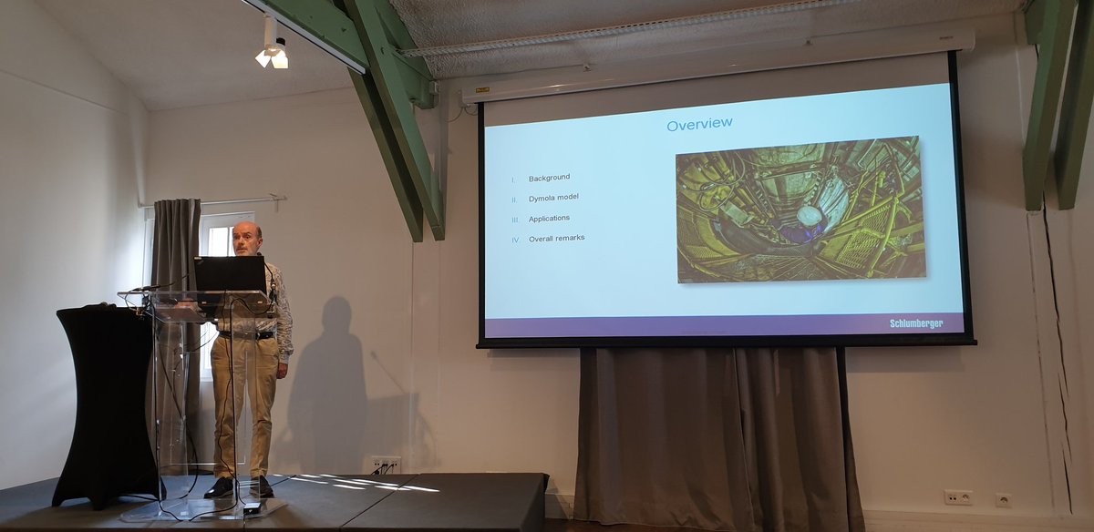 JFMAIZIERE_DS's tweet image. #DYMOLA pour aider #Schlumberger à modéliser et simuler les échanges thermiques dans les équipements  puits de forage.Andrew Parry, intervenant à la conférence &quot;Modsim Paris&quot;, de Dassault Systemes #ModSim19