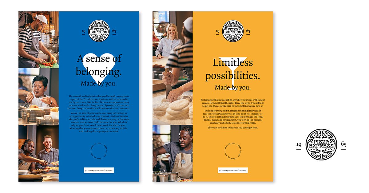 BrandInBox's tweet image. "I love the work Brand in a Box has done - for much less than any other agency would have charged!” - Mark Tomlinson, Recruitment Manager, PizzaExpress

#EmployerBrand for £15k.  

bit.ly/2pd9KNA        
hello@brand-in-a-box.co.uk        

#employerbranding #evp
