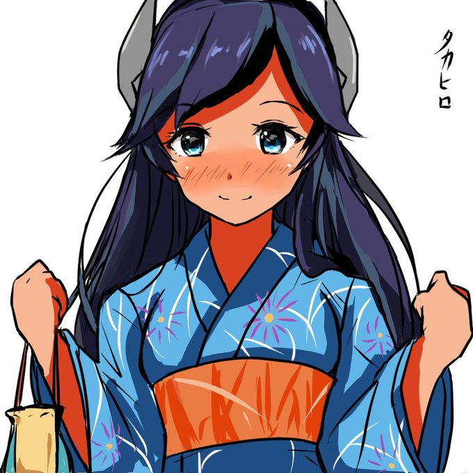 しおん「秋祭り。提督とご一緒に…行きたいです///」
 #艦これ #鎮守府秋祭り 