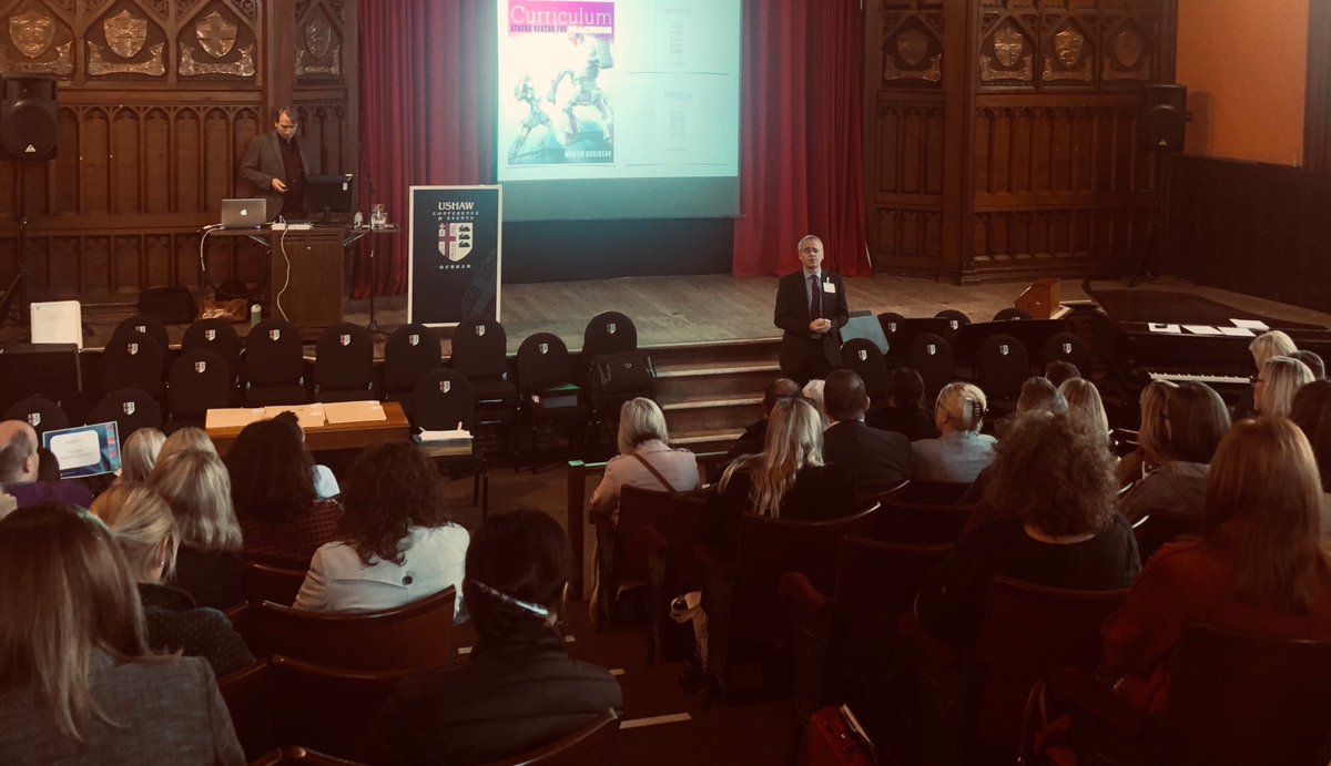conductormikes's tweet photo. Afternoon underway for the ⁦@DurhamCouncil⁩ Education Durham conference  keynote speaker ⁦@Trivium21c⁩ ⁦⁩ https://t.co/5IeEpuWPoE