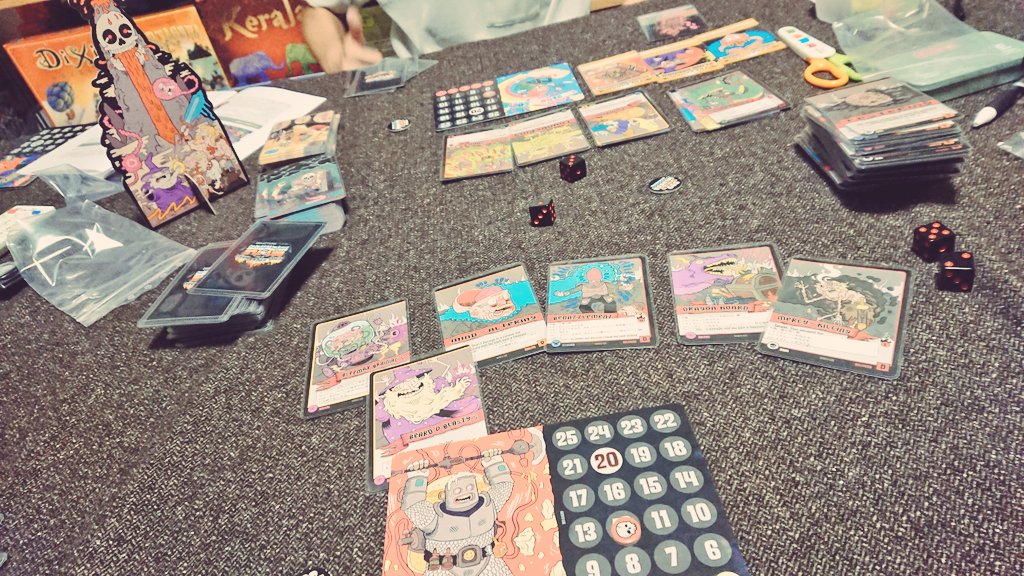 エピックスペルウォーズ カードの効果モリモリで楽しい 二人だともったいない お麩のイラスト