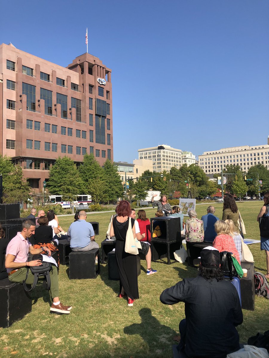 Day 1 of International Placemaking Week. Checking out Chattanooga’s Innovation District